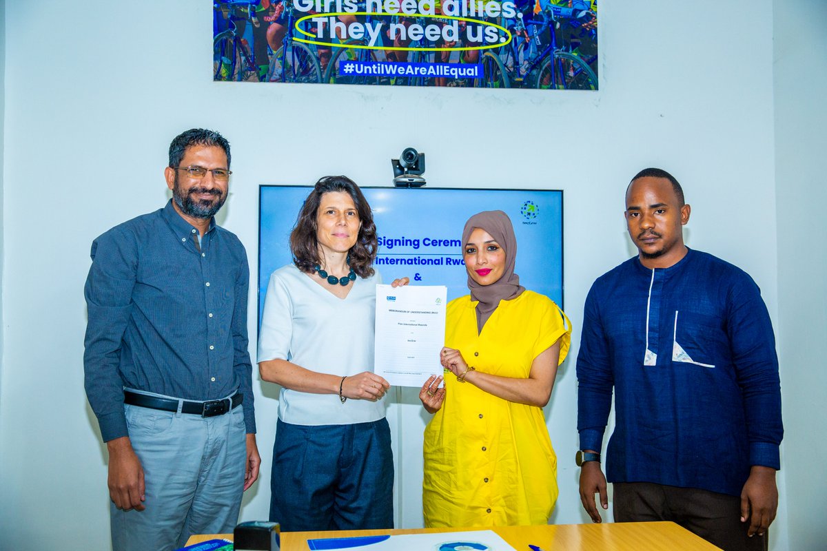 📢 Exciting news!

Today, <a href="/PlanRwanda/">Plan International Rwanda</a> signed a Memorandum of Understanding (MoU) with <a href="/tecgrw/">tecGrw</a> which aims to implement an innovative pilot initiative "AI-Driven Solutions to Strengthen Child Protection &amp; Reduce Teenage Pregnancy in Rwanda" in partnership with <a href="/Rwanda_Child/">National Child Development Agency | Rwanda</a> across