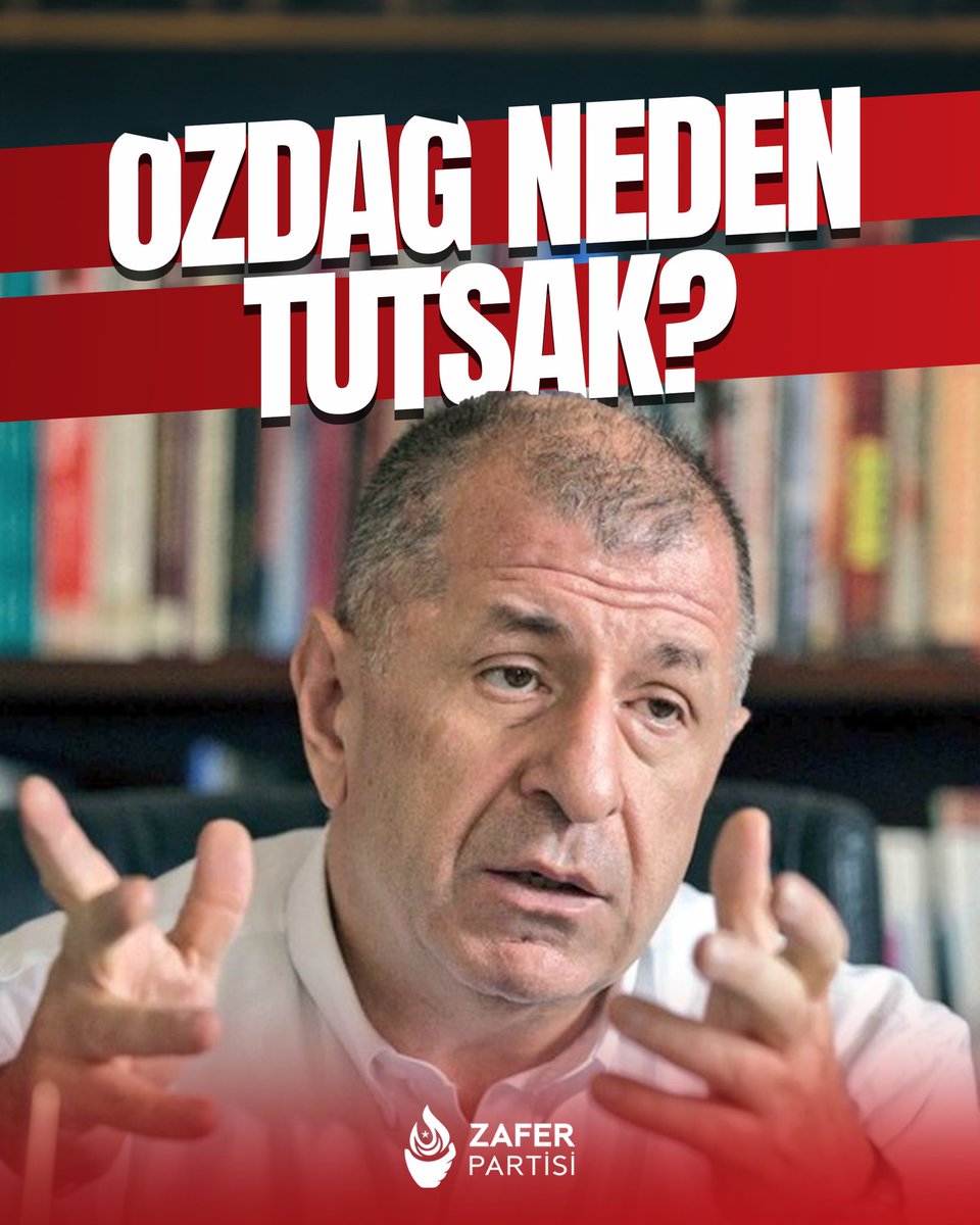 ZaferPartisi60's tweet photo. hocamızı geri alacağız!

#ÖzdağNedenTutsak #SerbestBırak https://t.co/3gtGBVA9Ky