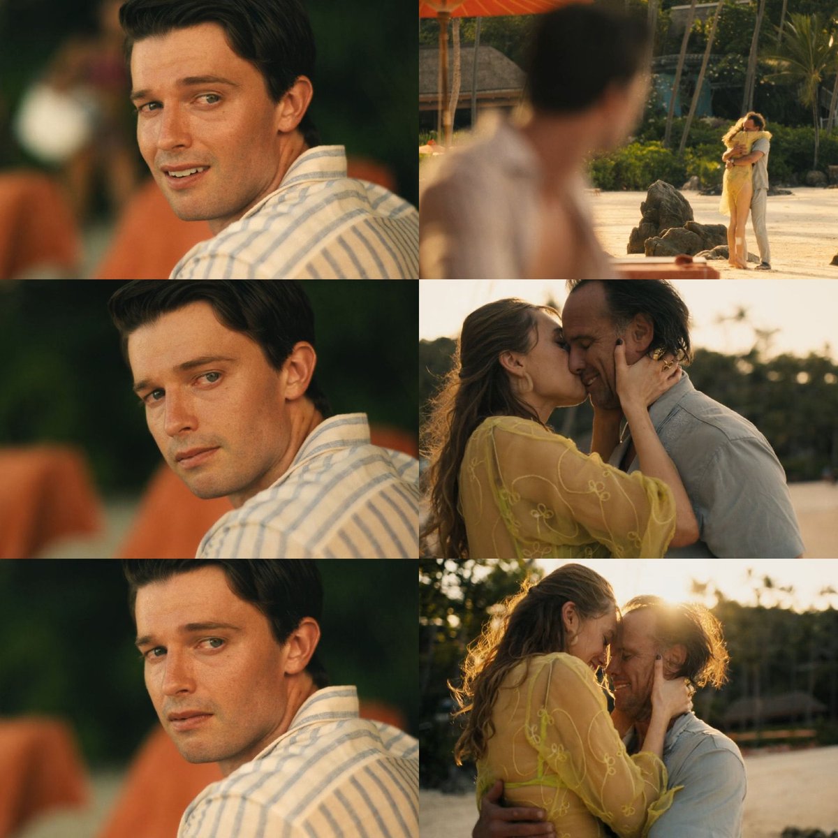 Lo que me encanta de este momento es que encapsula lo bien que Mike White escribe a personajes y sus arcos.

Al principio de la temporada todos pensábamos que Saxon era un villano y lo odiaríamos y que el amor entre Rick y Chelsea no era auténtico. Al final, terminaron siendo los