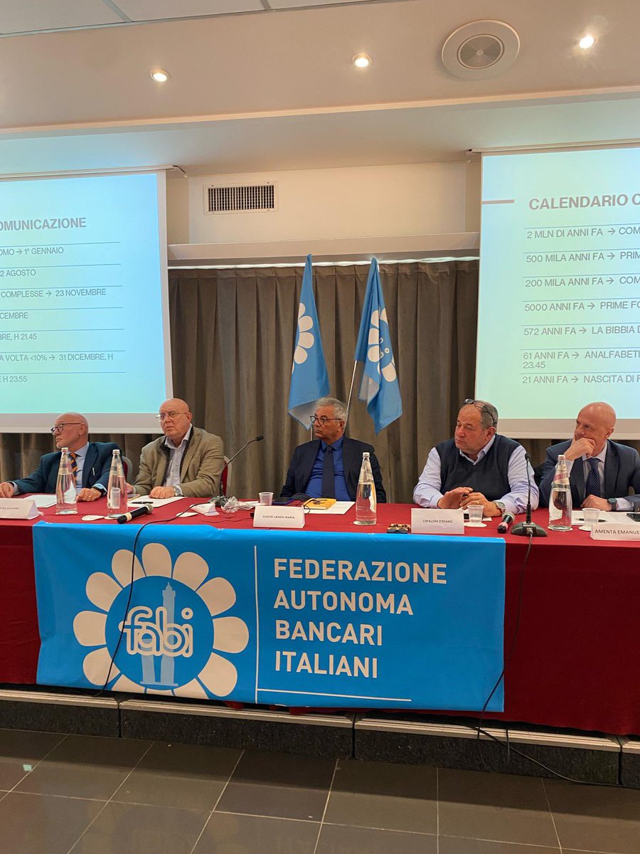 FABI (@fabi_news) on Twitter photo #FABI UNITED A RIMINI PER IL COORDINAMENTO UNICREDIT: AL CENTRO DIGITALIZZAZIONE E FORMAZIONE
<a href="/LandoSileoni/">Lando Maria Sileoni</a> a confronto con i rappresentanti sindacali di #Unicredit sul futuro del gruppo e le implicazioni per i lavoratori
Leggi la notizia 👇🏻
fabi.it/2025/04/08/fab… #FABI UNITED A RIMINI PER IL COORDINAMENTO UNICREDIT: AL CENTRO DIGITALIZZAZIONE E FORMAZIONE
<a href="/LandoSileoni/">Lando Maria Sileoni</a> a confronto con i rappresentanti sindacali di #Unicredit sul futuro del gruppo e le implicazioni per i lavoratori
Leggi la notizia 👇🏻
fabi.it/2025/04/08/fab…