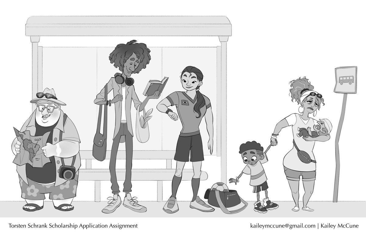 Kails_Creates's tweet photo. Happy #portfolioday everyone! I’m a character designer and artist who is currently available for work! Here’s some of my more recent character work.

🎨Portfolio: https://t.co/DQb4nllSYJ
💌Email: kaileymccune@gmail.com

#characterdesign #digitalart #art #myart #oc https://t.co/BI0C5GizQD