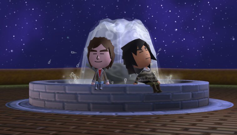 sinewcicada's tweet photo. @stickybuns__ im actually so pumped for that game for this reason. gay people will be real. 

also this art is based off my actual island 😭😭 theyre already married by now lol https://t.co/Tz7GupTVDs