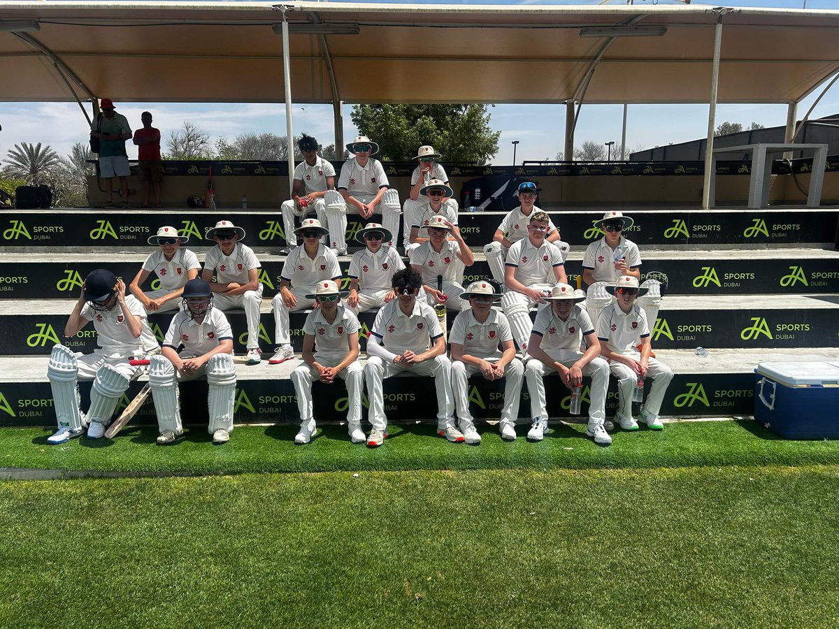Yesterdays internal match to start the tour! All scores on play-cricket @trentsport 🏏🔵🔴⚪️ #dubai2025