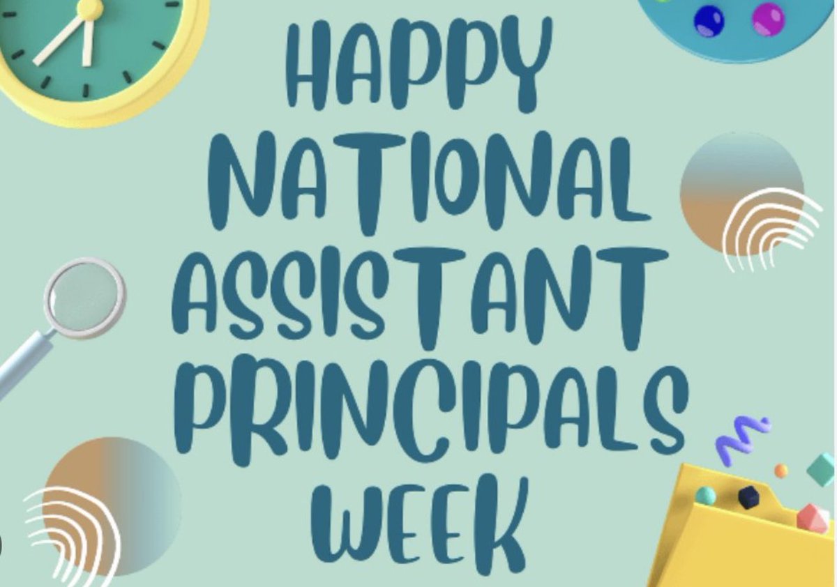 AbbottsHillES (@abbottshilles) on Twitter photo Happy Assistant Principals’ Week to all of the hard-working, dedicated, and incredible APs out there, particularly Ms. Musto! We are grateful for all you do!!! 🙌🙌🙌 <a href="/MelissaMusto6/">Melissa Musto</a> Happy Assistant Principals’ Week to all of the hard-working, dedicated, and incredible APs out there, particularly Ms. Musto! We are grateful for all you do!!! 🙌🙌🙌 <a href="/MelissaMusto6/">Melissa Musto</a>