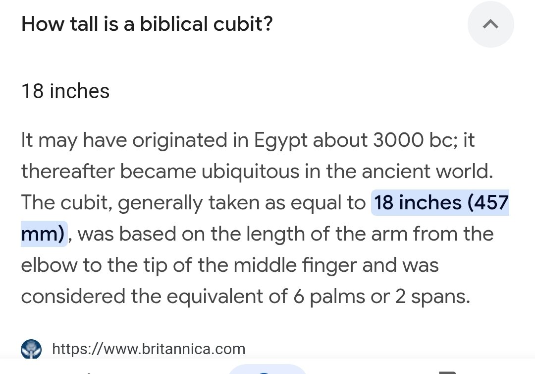 DSTARR1982's tweet photo. 9ft is 6 cubits y'all, look at how badly we have been lied to, lol....umm, hello?🤣🔥⏰ Please explain? I mean...that's a massive difference, right? #rawhon3sty #truthbetold https://t.co/xeg77kI9nV