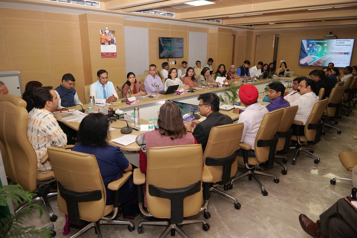 Office_ChJayant's tweet photo. Shri Jayant Chaudhary attended the SOAR workshop organized by NCVET, delivering closing remarks that underscored the importance of strategic thinking, meticulous planning, and leadership in advancing skilling initiatives. https://t.co/eULxpegDRv