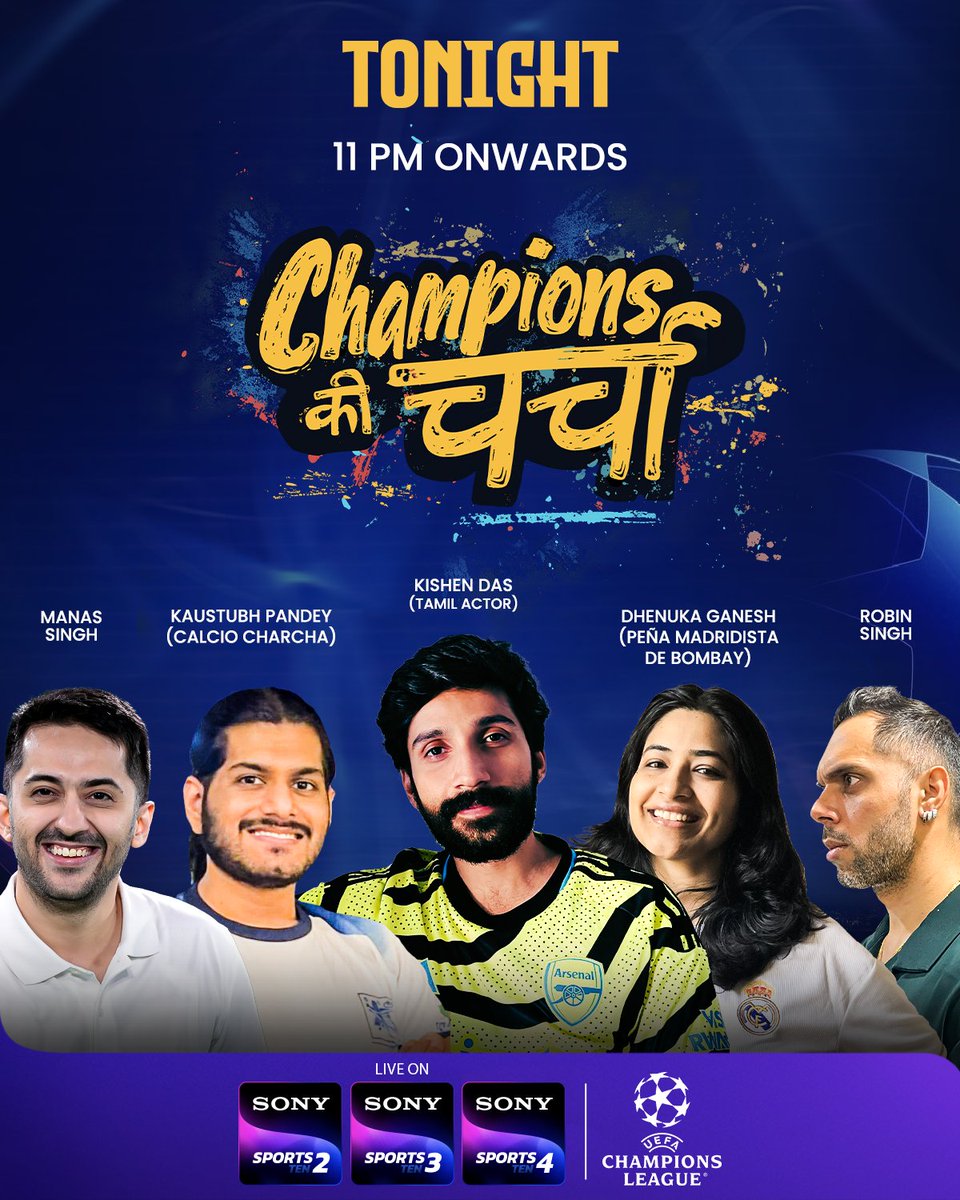 kishendas's tweet photo. Shoot us your questions with
#championskicharcha
#UclInTamil
We'll feature them on the show! https://t.co/6MNPLLY1gA