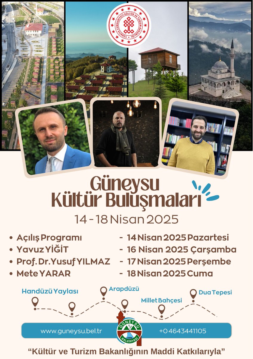 Güneysu Kültür Buluşmaları
<a href="/RTErdogan/">Recep Tayyip Erdoğan</a> <a href="/OZERRIFAT/">RIFAT ÖZER</a> <a href="/meteyarar/">meteyarar</a> <a href="/YavuzYigit/">Yavuz Yiğit</a>