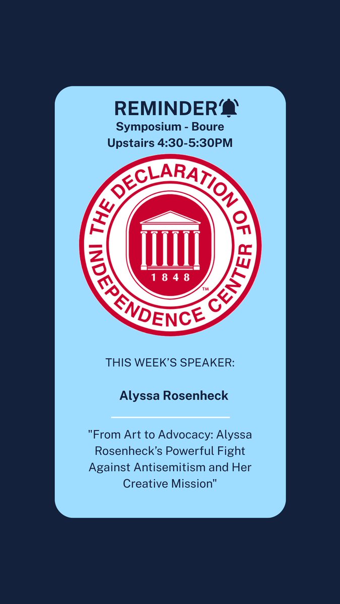 Join us on Thursday for our symposium! We hope to see new and familiar faces :)