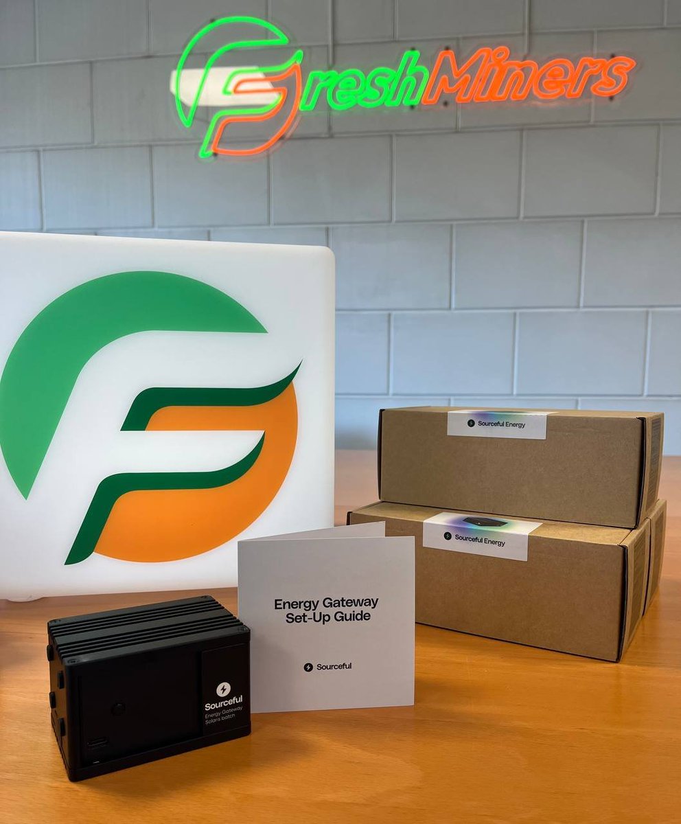 Freshminers_'s tweet photo. The Gateway from @srcful is back in stock, and it's your turn to power up.⚡️
Energize your life and sync to the Source.😎
Don’t miss your chance to get one! 🚀
Get yours now at 👇
https://t.co/d6IIdgMd4f
#DePIN #Web3 #Gateway #sourceful https://t.co/T3rjy1xNG8