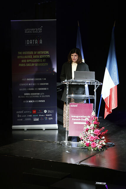 Centre Inria de Saclay (@inria_saclay) on Twitter photo Lancement officiel du DataIA-Cluster <a href="/UnivParisSaclay/">Université Paris-Saclay</a> avec <a href="/ClaraChappaz/">Clara Chappaz</a>, ministre déléguée à l’#IA et au Numérique.
En tant que membre fondateur, nous sommes fier de contribuer à positionner la France 🇫🇷 parmi les leaders mondiaux de l’IA. Lancement officiel du DataIA-Cluster <a href="/UnivParisSaclay/">Université Paris-Saclay</a> avec <a href="/ClaraChappaz/">Clara Chappaz</a>, ministre déléguée à l’#IA et au Numérique.
En tant que membre fondateur, nous sommes fier de contribuer à positionner la France 🇫🇷 parmi les leaders mondiaux de l’IA.