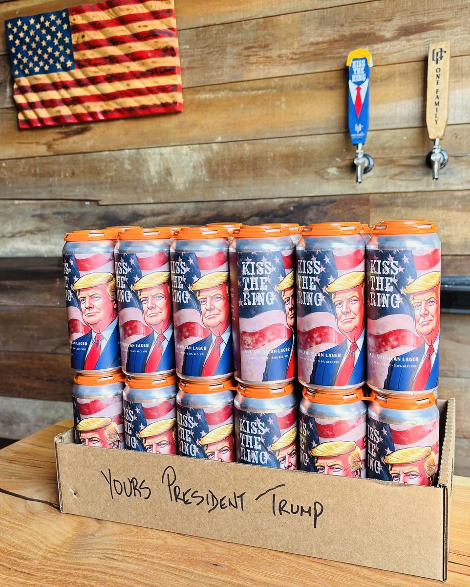 onefamilybrew's tweet image. Tomorrow 5PM we launch Kiss The Ring American Lager ResqBBQ in #Leesburg #LoudounCounty #Virginia #NewRelease @POTUS send some of your team and supporters!  #Trump #Beer