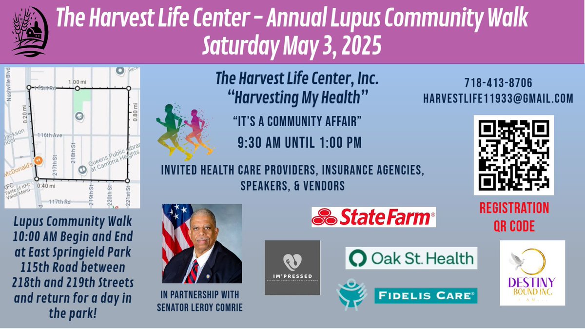 Tyresell's tweet image. #Queens #Lupus #Lupuswalk #LupusAwareness #LupusAwarenessMonth