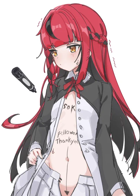 50kフォロワーありがとうございますお礼にうちの子に体張ってもらいます・・・ 