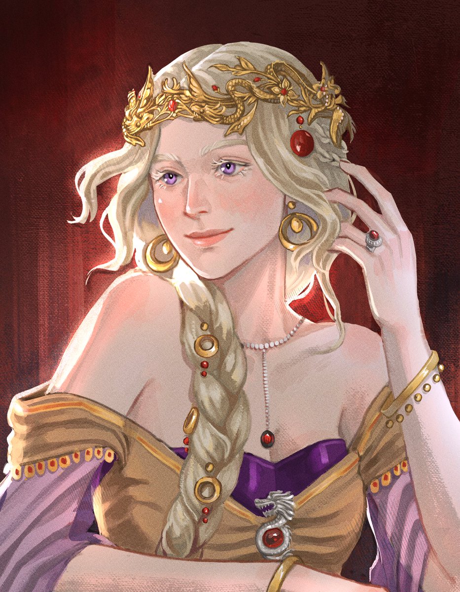virginrosess's tweet photo. Daenerys Targaryen, the lady of light. https://t.co/W9Zrk25uYo