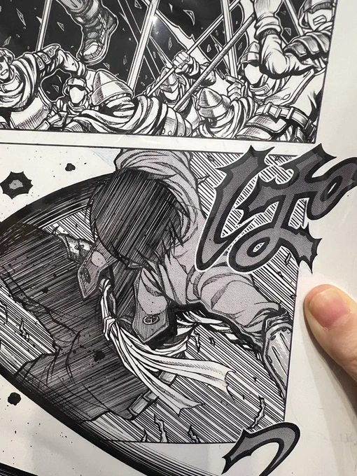複製原画買ったった、アナログでこれはそりゃ時間かかるわよってなるわいな 