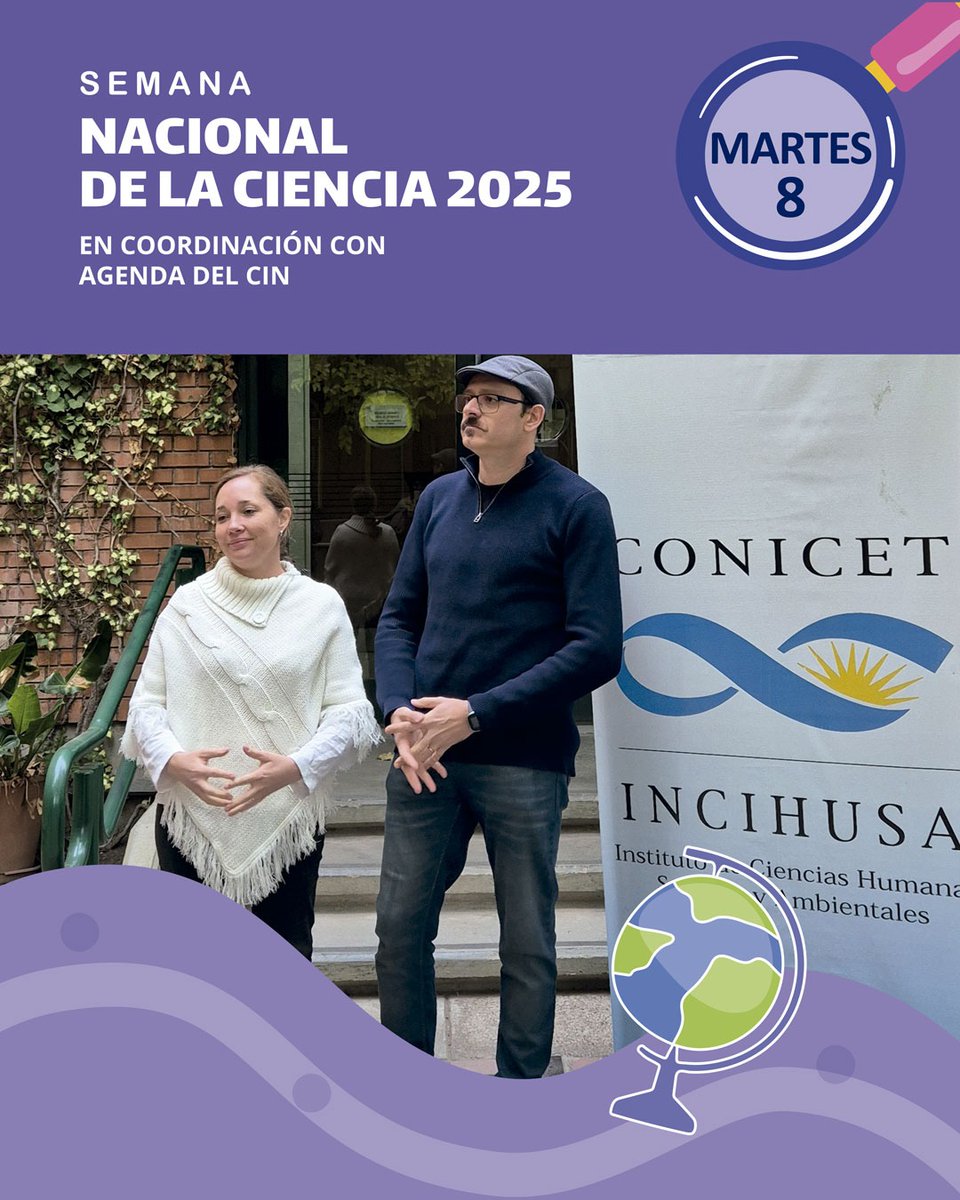 Divulgación INCIHUSA - CONICET tweet media