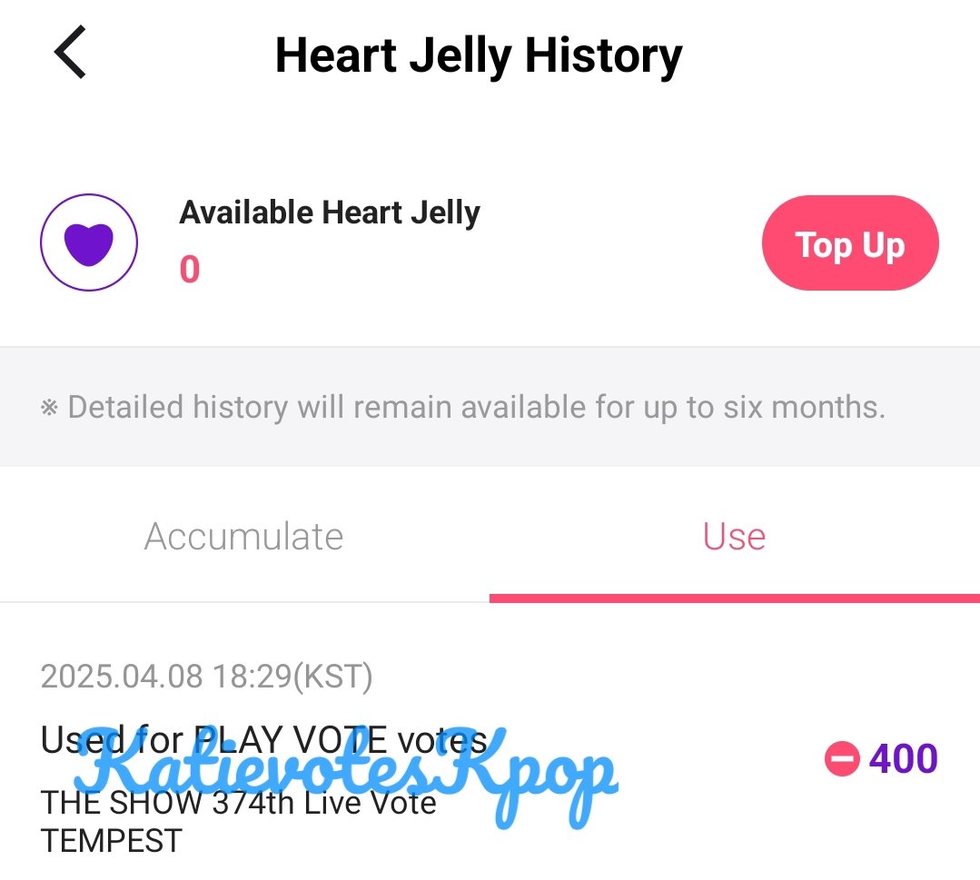 katievoteskpop's tweet photo. ♥️82,600 Jellies are sold and voted for #TEMPEST on The Show Live Vote 374th✨
This purchase made
by @iEVotingTeam ❤️
📂Voting proofs already sent to customer via gdrive link
Thank you so much for the purchase and trusting us to vote! 😊🫶🏻
#KatievotesProof https://t.co/PHeLN8vs7j
