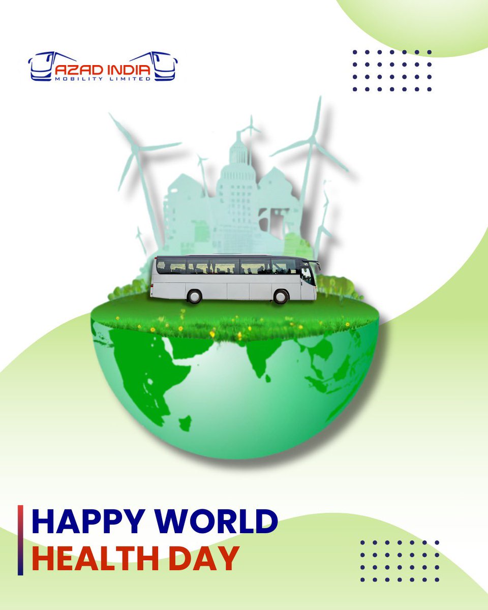 AzadMobility_In's tweet photo. This World Health Day, let’s move towards a healthier planet ⚡🌍

Cleaner air, quieter roads, and sustainable journeys start with better choices.

#EVRevolution #SustainableIndia #ElectricFuture #GreenMobility #InnovationForNation #MakeInIndia #ElectricVehicles https://t.co/soRtlx5ur3