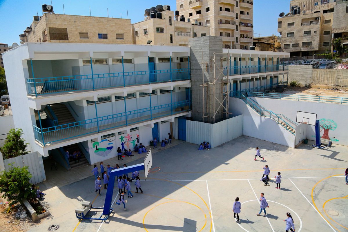 GRFriedrich's tweet image. UNRWA schools in #EastJerusalem are under threat, with closure orders issued against six of them today by Israeli officials who entered by force together with armed police. These schools serve some 800 boys and girls, who have no alternatives for their #RightToEducation. (1/3)