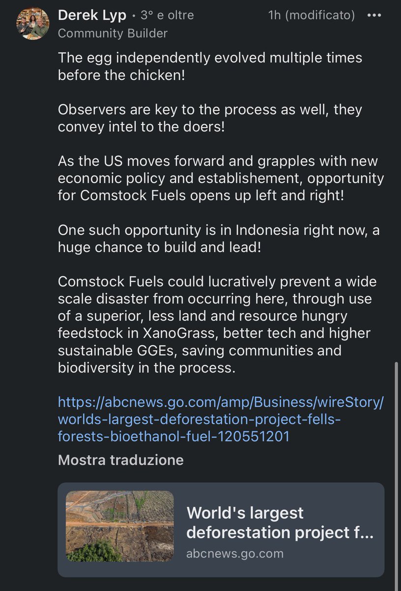 alessandrobanca's tweet photo. $LODE Bioleum™ - Building and Leading
#Bioleum #SAF #AdvancedBiofuels
#EnergyLeadership #FeedstockToFlight #Hexas #SAFinvestor #ready2fly https://t.co/tx2VWxncPH