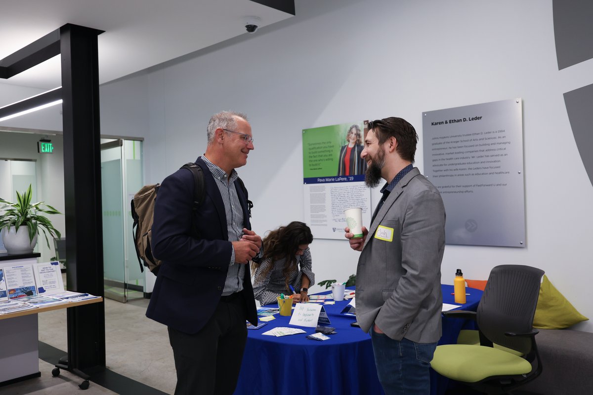 We had a great time seeing everyone at the <a href="/PavaCenter/">Pava Marie LaPere Center for Entrepreneurship</a> + CS Networking Night last week!