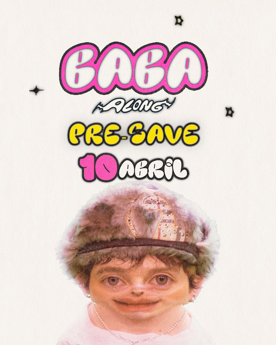 alongmusic's tweet photo. 💦 BABA 💦 ABRIL 10 💦
pre save 🤤 https://t.co/C4Eb654Cxj https://t.co/Xbq8EIUuWg