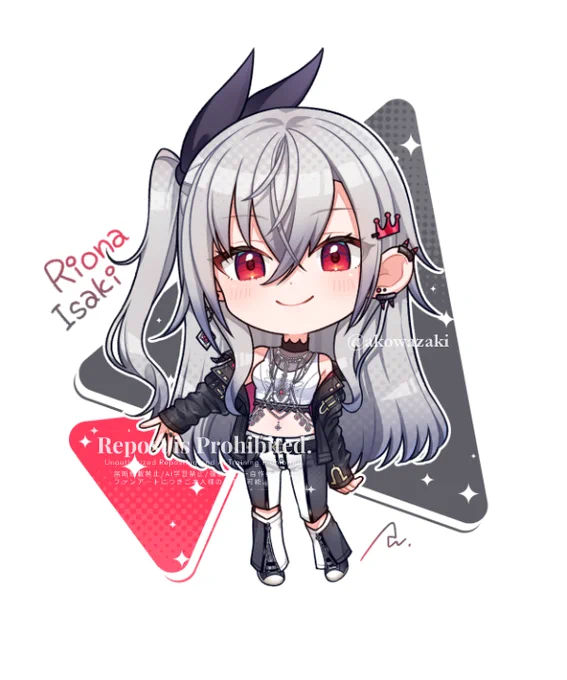 響咲リオナちゃん#リオナート #ホロちび↓高画質↓ 