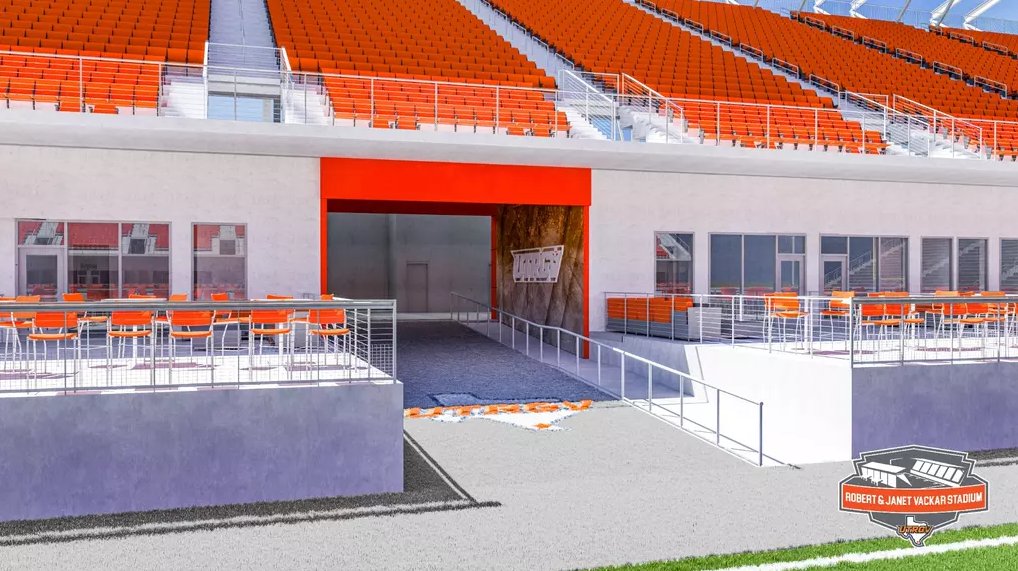 Dave Campbell's Texas Football — TexasFootball.com (@dctf) on Twitter photo A stadium fit to #RallyTheValley.
With excitement building for <a href="/UTRGVFootball/">UTRGV Football</a>'s inaugural season this fall, renderings have arrived of soon-to-be finished Robert & Janet Vackar Stadium. 👀
Full details via <a href="/CoryHogueSports/">Cory Hogue</a>:
texasfootball.com/article/2025/0… A stadium fit to #RallyTheValley.
With excitement building for <a href="/UTRGVFootball/">UTRGV Football</a>'s inaugural season this fall, renderings have arrived of soon-to-be finished Robert & Janet Vackar Stadium. 👀
Full details via <a href="/CoryHogueSports/">Cory Hogue</a>:
texasfootball.com/article/2025/0…