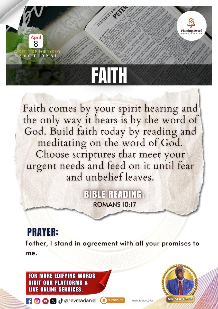 w4tday's tweet photo. This week🎈 🎉💞🍾💞🙏🏼🎁meditate on quotes from God’s own Servant Rev M A Daniel. Get new insights, new dimension, and knowledge on how to live a victorious live.🤔🙏❤️
#revmadaniel #wolvehampton #gca #church #jesus #god #bible #realmeC75 Arsenal Burna Benz #WorldHealthDay https://t.co/HEDZykNfGN