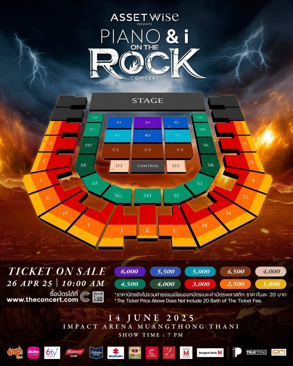 คัมแบคแล้วค้าบบ

รับกดบัตรงาน #PianoandiOnTheRock 

ราคาเริ่มต้น 250.-

สอบถามได้นะค้าา ตอนนี้คิวว่างๆเลยค่า

#JeffSatur #Bodyslam #blackhead #bankpreeti #slotmachine