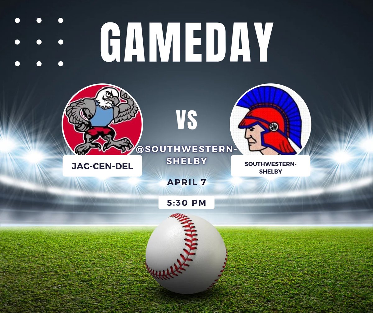 JCDBaseball's tweet image. It's gameday! Bring your hats, coats, and gloves, as it's gonna be a cold one on the road! 
@SWShelbySpartan