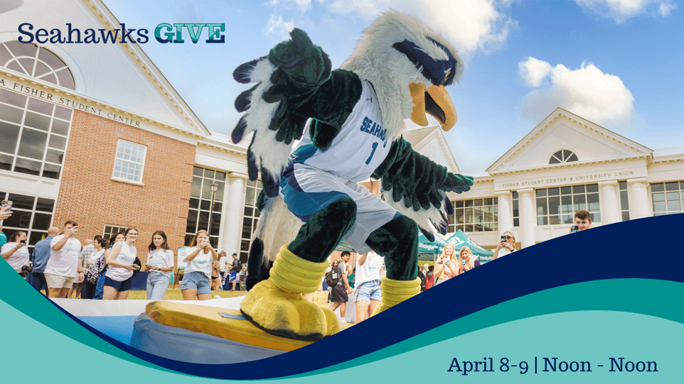 Today marks the start of #SeahawksGive! Your generous contribution could be used to support research excellence at UNCW. The clock is ticking, and every gift counts! 

Give now: tinyurl.com/y83dxd7d