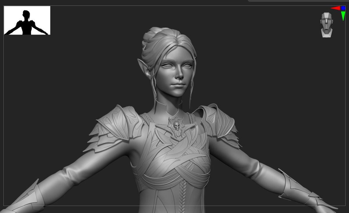 chunyou_'s tweet image. It's #PortfolioDay again?🥳
I'm a game artist passionate about character modeling! recently into modding!!🔧👩‍🔧