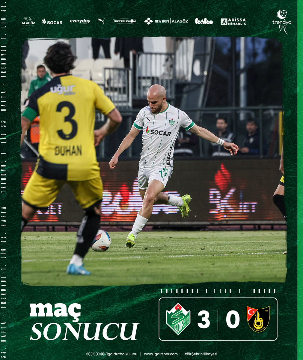 Evimizde üç puan üç golle bizim! 💚🤍

3-0 | #IFKvİST