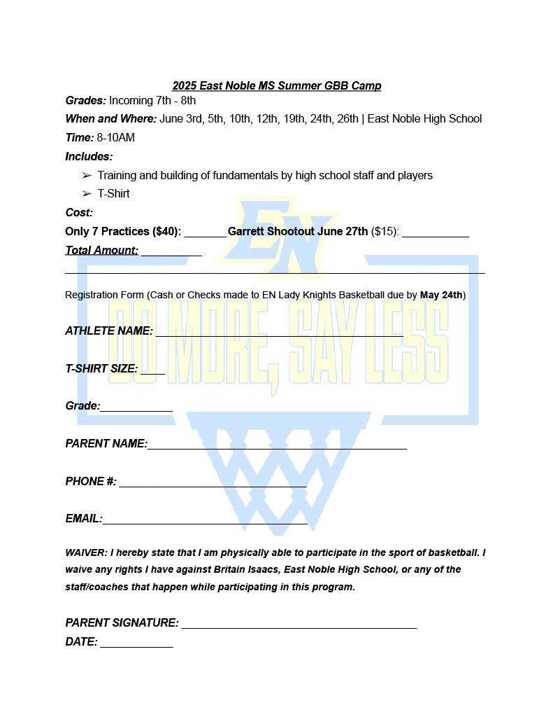 East Noble Girls' Basketball tweet media