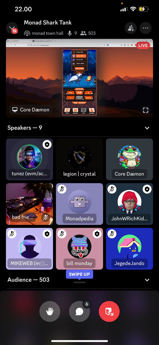 Got a bold idea? Bring it to our Shark Tank!
Great to see so many wonderful up and coming projects on this weekly event! 
<a href="/monad_xyz/">Monad ⨀</a>