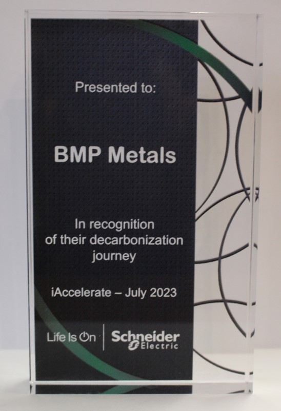 Our award-winning decarbonization initiatives, recognized by <a href="/SchneiderElec/">Schneider Electric</a>, highlight our commitment to driving a greener future for Canada.

By choosing BMP Metals, you’re supporting a company that prioritizes both Canadian jobs and a cleaner future. 

#MadeinCanada