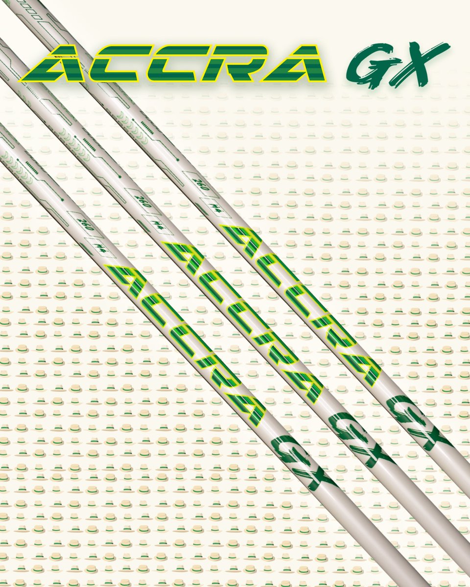 👒GIVEAWAY👒 

Hats off to the golfers who will be competing this week in GA! 

To enter: 
Like this post 
Tag 3 friends
Follow @accragolfshafts 

Extra entry: share your green jacket predictions 👀

Winner will receive one (1) GX Green 260 M4 shaft. Contest closes April 12.