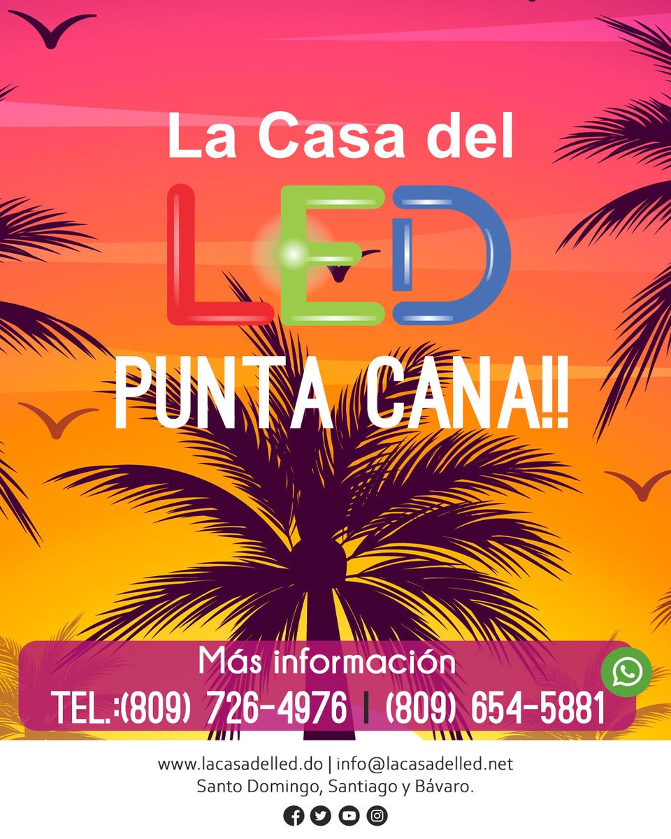 LaCasadelLEDLat's tweet photo. #lacasadelledbavaro
WhatsApp📲 +1(809) 654-5881
Teléfono:(809) 726-4976 |
#led #lucesled #ingieneriacivil #caibe #noche #interior #proyectos #habitacion #comercial #hoy#luminaria #reflector #puntacanard #olas #hotel #playa #sol #luz #arquitectos #lucesled https://t.co/Izy8Wm7MgU