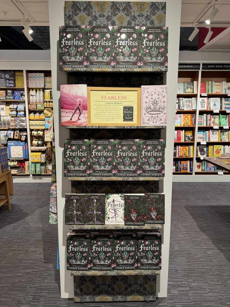 The last instalment of The Powerless Trilogy has finally arrived in store! Come in and grab a copy before they are all gone ✨👑🗡️✨
