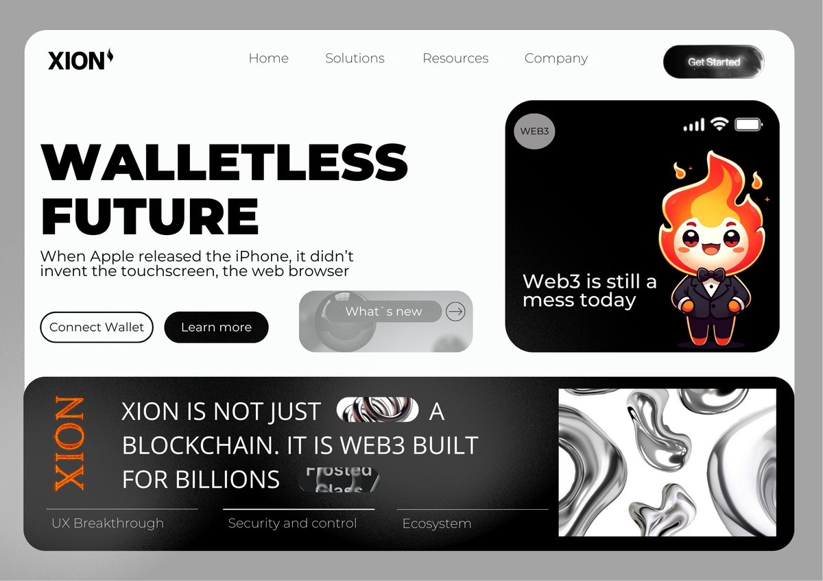 _MiReTu_'s tweet image. XION is the iPhone of Web3 📱

Just like Apple made tech simple, @xion_burnt is making Web3 seamless: 

✅ No wallets 
✅ No seed phrases 
✅ No gas fees 
✅ MiCA-compliant

Web3 is finally ready for the masses. No friction. No fear. Just access.

#XION #Web3 #Walletless