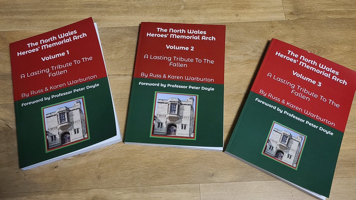 We are pleased to announce the publication of three volumes of our research into the 8,715 names listed on the North Wales Heroes Memorial Arch Bangor, who died in the Great War.thanks to <a href="/ProfPeterDoyle/">Peter Doyle</a> for kindly agreeing to write the foreword. books available on Amazon