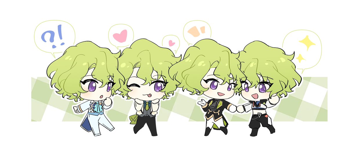 PCZaZUQQqXPRJY5's tweet image. #あんスタ
#巴日和 
#MODED 
出道恭喜，一人四役！💚💚💚
Congratulations &amp;amp; Welcome ☀️