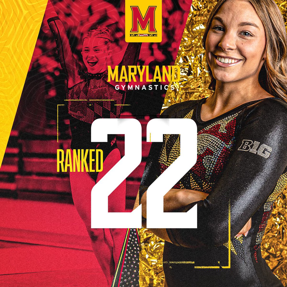 TerpsGymnastics's tweet photo. Final Ranking for the GymTerps! 🐢 https://t.co/M5RmyGUlhJ