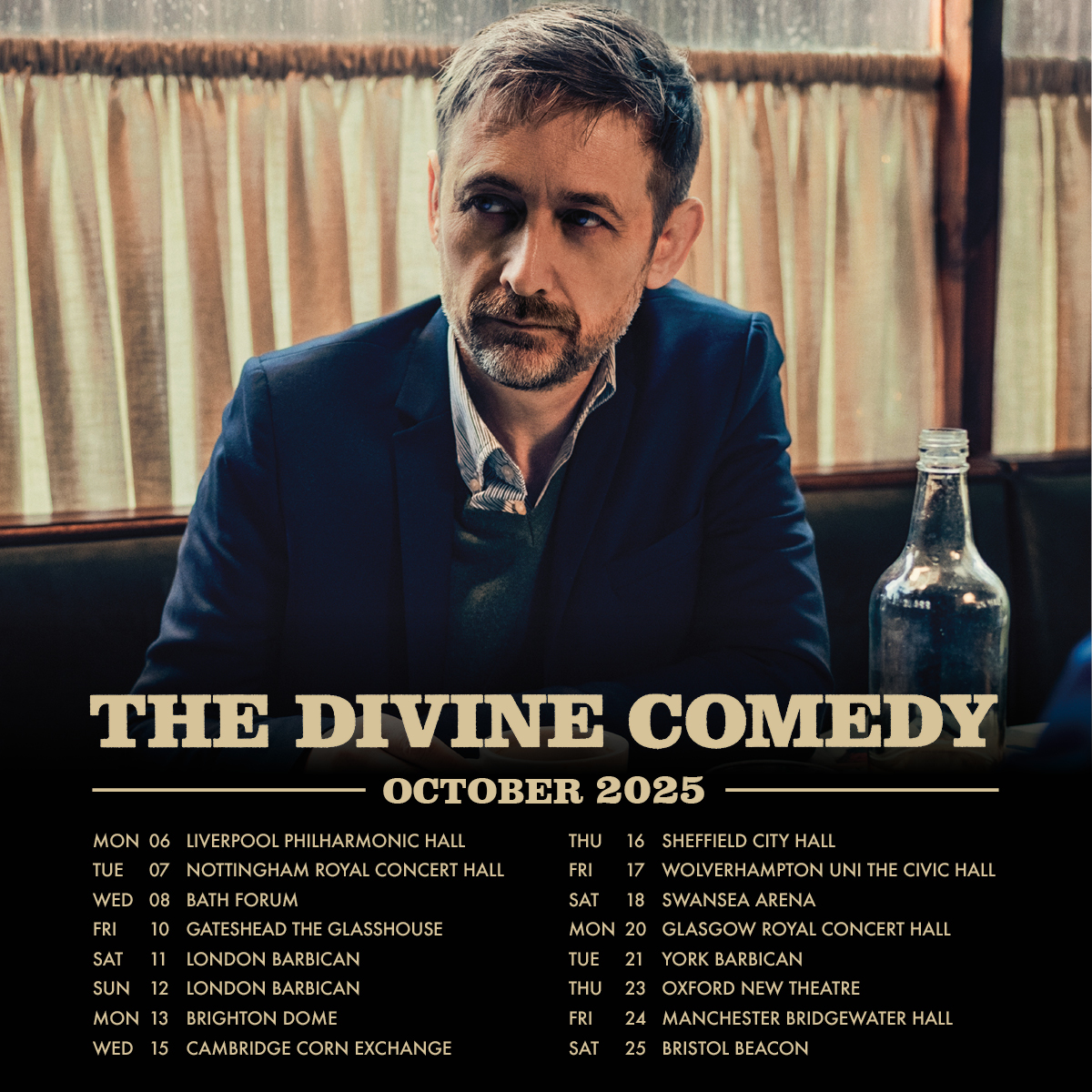 York Barbican (@yorkbarbican) on Twitter photo ๐ ๐๐ฎ๐ฌ๐ญ ๐๐ง๐ง๐จ๐ฎ๐ง๐๐๐!
Following their last sold-out gig here in 2022, <a href="/divinecomedyhq/">The Divine Comedy</a> will play <a href="/yorkbarbican/">York Barbican</a> later this year!
๐ง Sign up for future presale info: spr.ly/6017FS9Ot
๐๏ธ Tickets from 10AM Thursday 17 April: spr.ly/6018FS9OQ
<a href="/thisisyo1/">YO1 Radio</a> ๐ ๐๐ฎ๐ฌ๐ญ ๐๐ง๐ง๐จ๐ฎ๐ง๐๐๐!
Following their last sold-out gig here in 2022, <a href="/divinecomedyhq/">The Divine Comedy</a> will play <a href="/yorkbarbican/">York Barbican</a> later this year!
๐ง Sign up for future presale info: spr.ly/6017FS9Ot
๐๏ธ Tickets from 10AM Thursday 17 April: spr.ly/6018FS9OQ
<a href="/thisisyo1/">YO1 Radio</a>