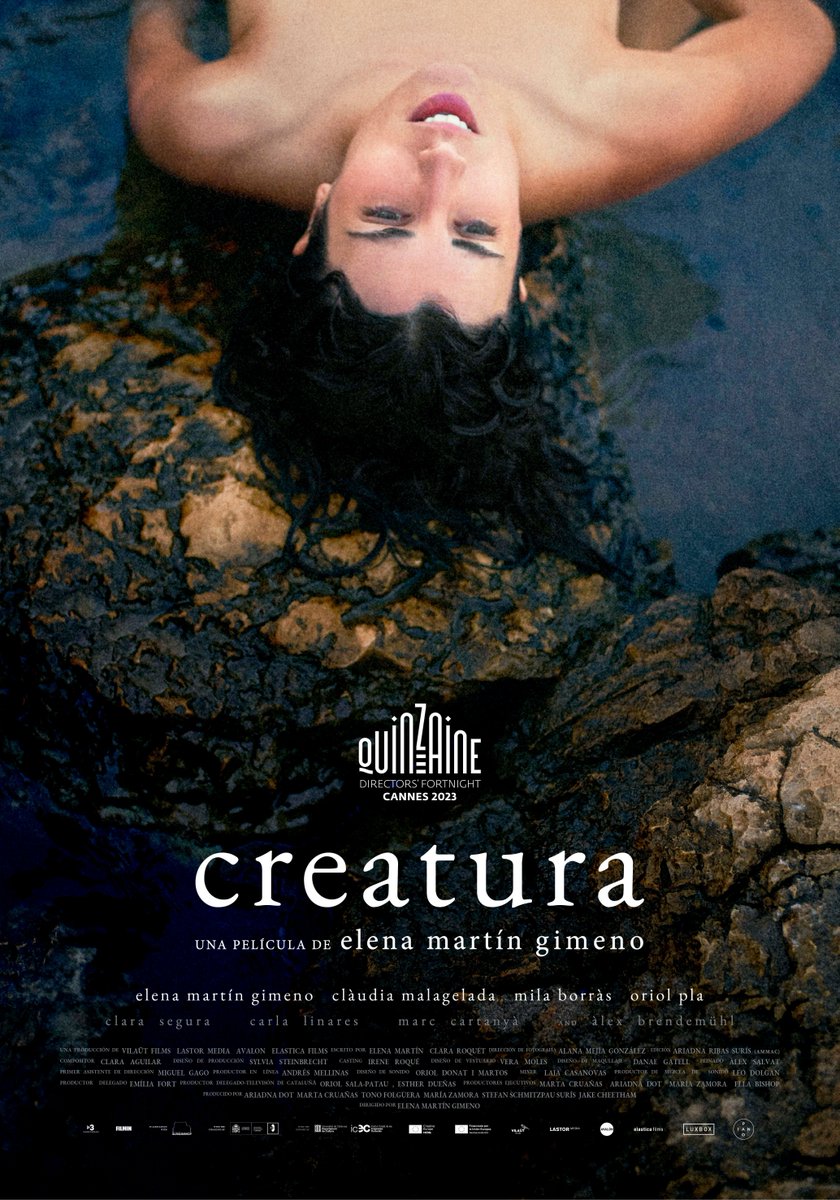cinetonala's tweet photo. 🟣 CREATURA
Elena Martín Gimeno | España | 2023 | 112’
Después de mudarse con su novio a su nuevo hogar, Mila comienza a darse cuenta de que su pérdida de deseo radica en lo más profundo de ella.
#CREATURA #ElenaMartínGimeno https://t.co/BNZh7m8WvN
