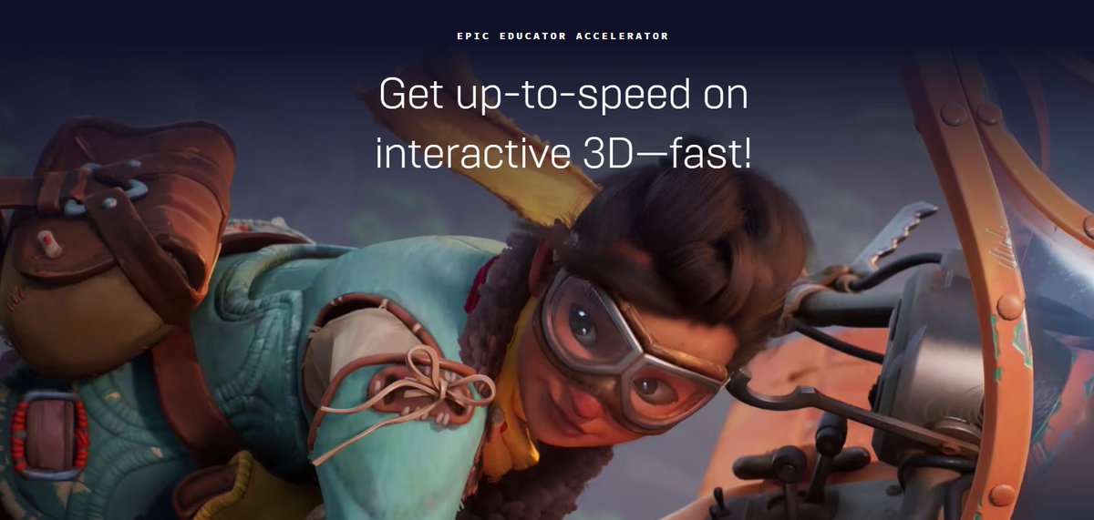 Steve Isaacs (@mr_isaacs) on Twitter photo Secondary Educators! The application for Summer 2025 Epic Educator Accelerator is LIVE! Learn how to bring <a href="/UnrealEngine/">Unreal Engine</a> & other Epic tools to your classroom through this FREE intensive 5 day PD experience.
July 21 - 25 10 am - 5pm ET
Space limited!
airtable.com/appVYTcgfDXEKp… Secondary Educators! The application for Summer 2025 Epic Educator Accelerator is LIVE! Learn how to bring <a href="/UnrealEngine/">Unreal Engine</a> & other Epic tools to your classroom through this FREE intensive 5 day PD experience.
July 21 - 25 10 am - 5pm ET
Space limited!
airtable.com/appVYTcgfDXEKp…