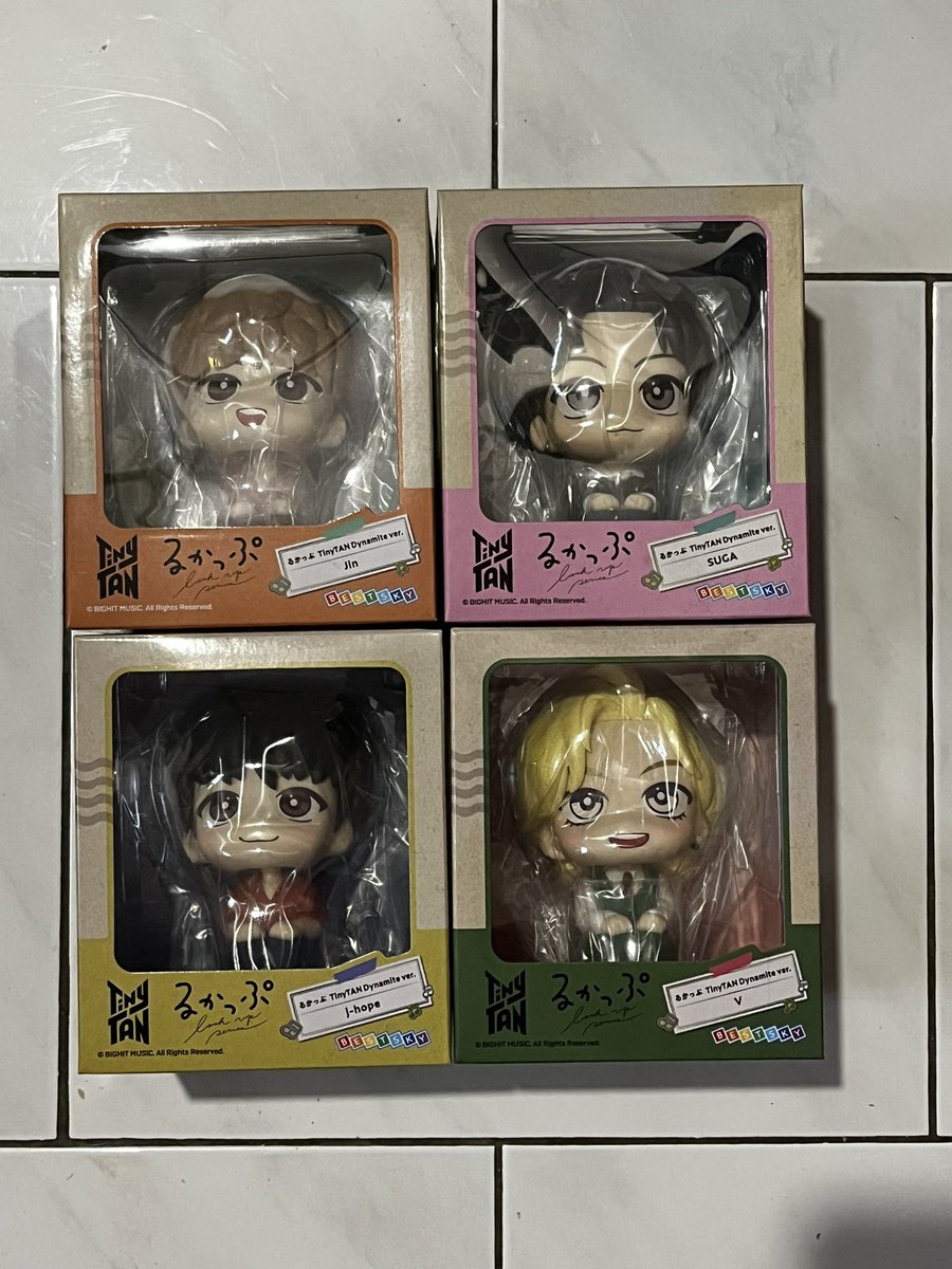 _arMYracle's tweet photo. BTS, TINYTAN, BT21 OFFICIAL MERCH (SALE)

💜TinyTan Dynamite Nendoroid: RM145 each
💜TinyTan Dynamite Look-up Figures: RM128 each
💜Tinytan Butter &amp; Dynamite Blindbag : RM25
💜BT21 Coaster : RM20
💜BT21 Key Holder : RM25
💜Tinytan Mogumogutai Blindbox: RM18
#pasarBts #pasarBTSMY https://t.co/fm99z3rhhe
