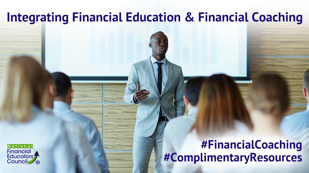 Financial coaches do far more than just coach – they also educate people in a variety of settings: classrooms, one-on-one, employee meetings, or online. Get complimentary resources here: financialeducatorscouncil.org/integrating-fi… 
#FinancialCoachEducation #FinancialCounselors #NFEC